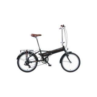 Viking Safari 20 Inch Foldable Bike - Matte Black