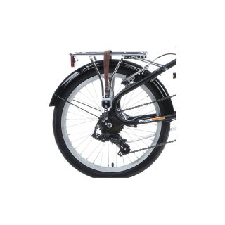 Viking Safari 20 Inch Foldable Bike - Matte Black