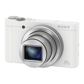 Sony WX500 Compact Camera with 30x Optical Zoom - White