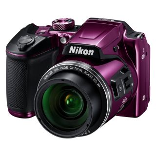Nikon B500 16MP 40x Zoom Bridge Camera - Plum