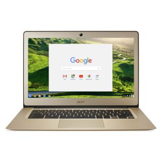 Acer Chromebook 14 Inch Celeron 2GB 32GB Laptop - Gold