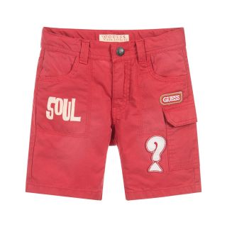 Boys Red Shorts