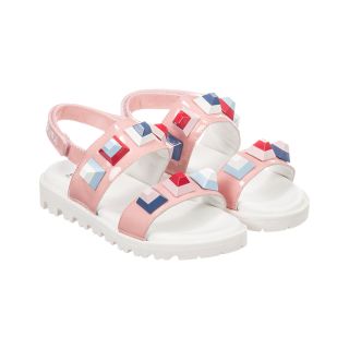 Pink Patent Leather Sandals