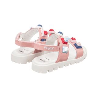 Pink Patent Leather Sandals