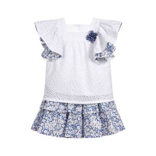 2 Piece Cotton Skirt Set