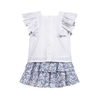 2 Piece Cotton Skirt Set