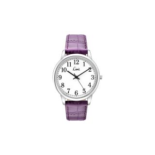 Limit Ladies' White Dial Purple Strap Watch