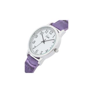 Limit Ladies' White Dial Purple Strap Watch