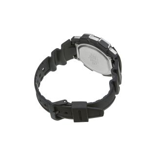 Casio Men's LCD World Time Strap Watch