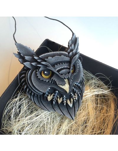 Perfect Car mirror hanging OWL, Car hanging