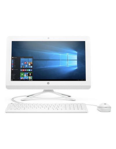 HP AMD E2 19.5 Inch 4GB 1TB All-in-One PC - White