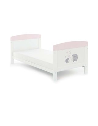Obaby Hedgehog CotBed & Foam Mattress Pink
