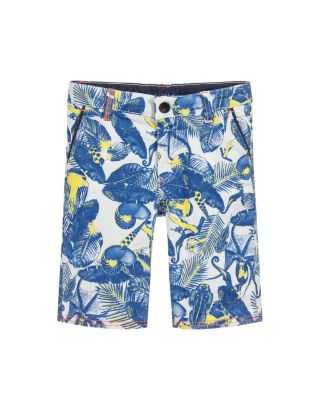 Boys Blue Tropical Shorts