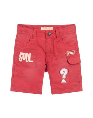 Boys Red Shorts