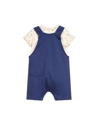 Baby Boys Cotton Dungaree Set