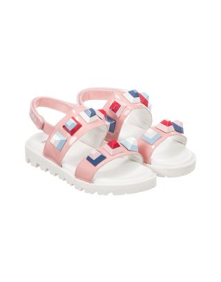 Pink Patent Leather Sandals