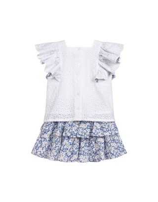 2 Piece Cotton Skirt Set
