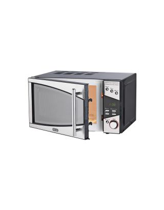 De'Longhi 800W Standard Microwave P80T5A - Stainless Steel