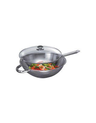 Ken Hom 32cm Non-Stick Stainless Steel Wok